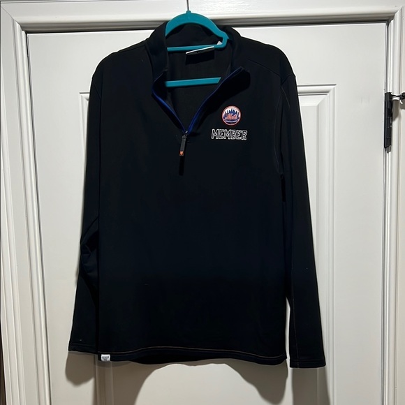 MLB Other - New York Mets Black Quarter-Zip Pullover Size XL